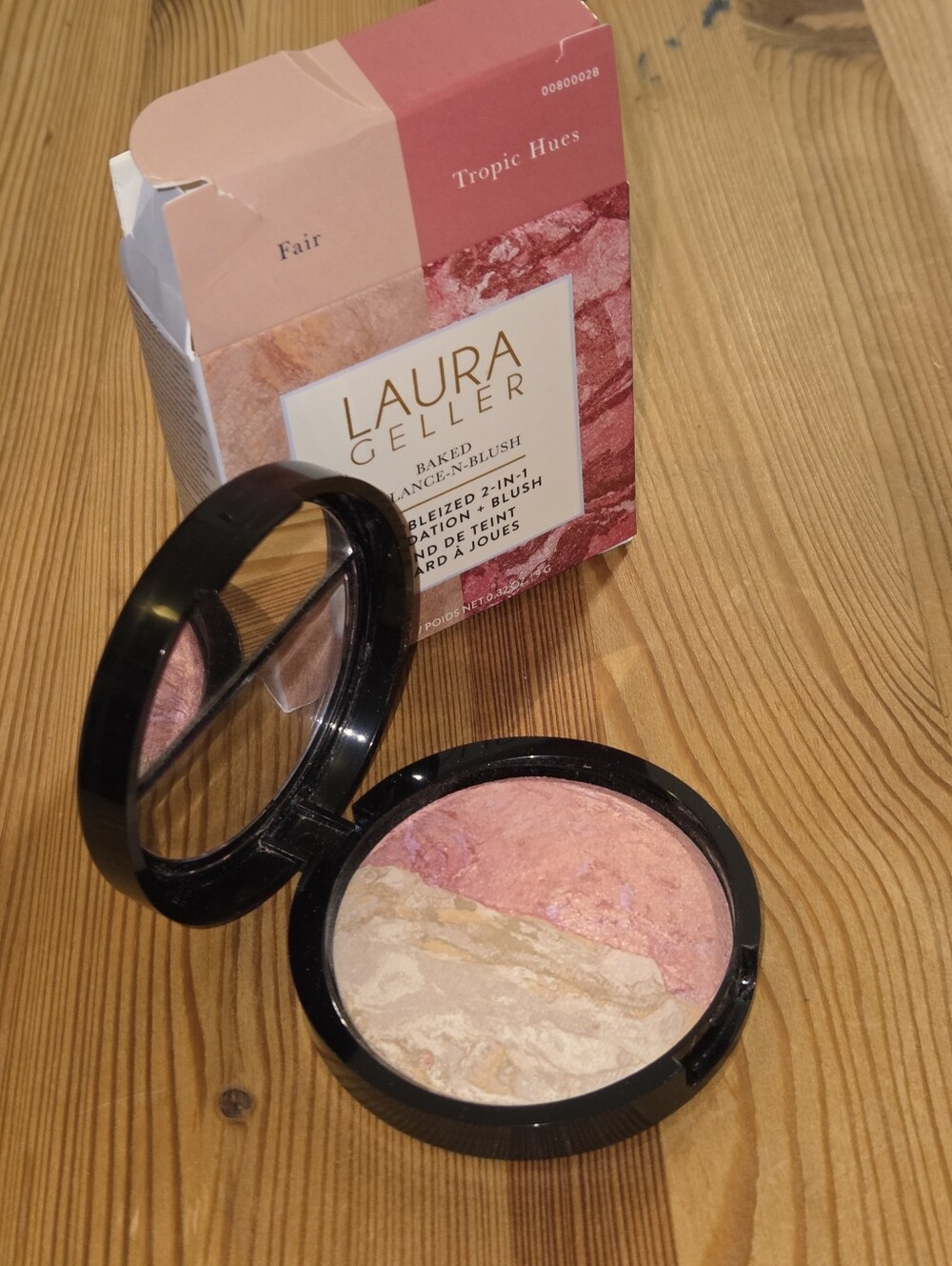 Laura Geller Baked Balance-N-Blush Marbleized 2-in-1 Foundation and Blush